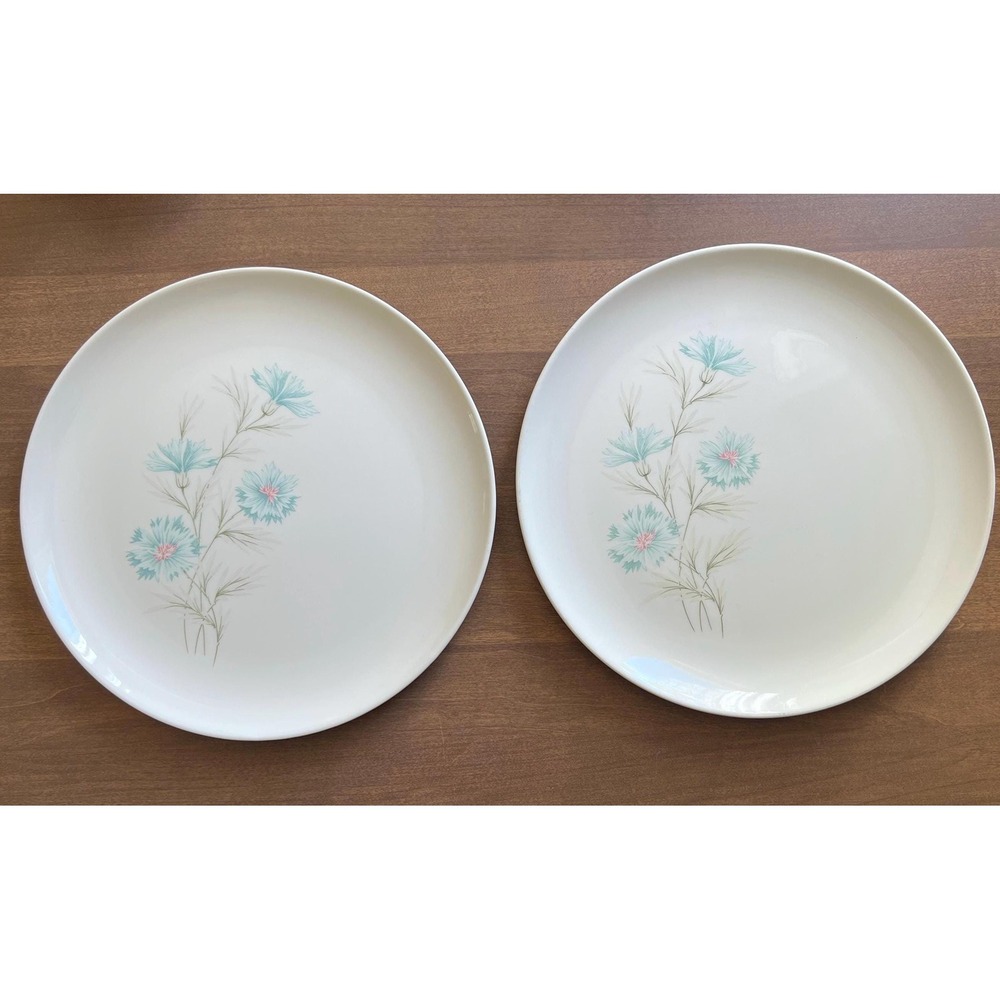 Taylor Smith Taylor Boutonniere Ever Yours Dinner Plates TS&T MCM Dinnerware - Picture 2 of 10